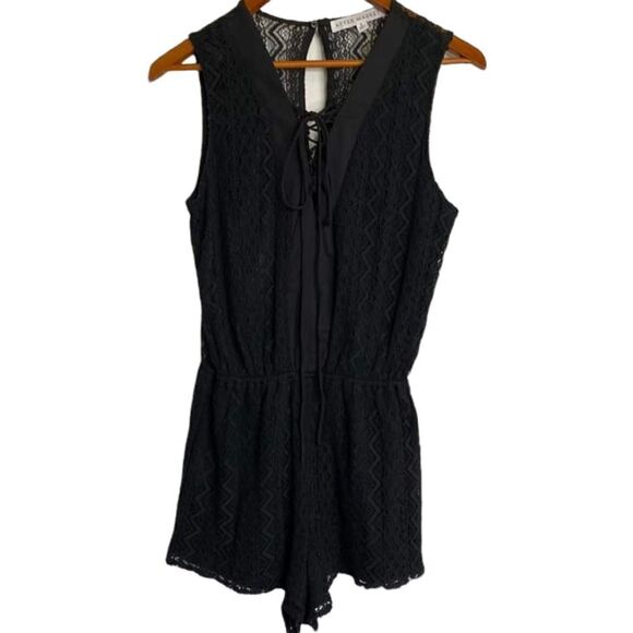 After Market Romper Black Lace‎ Size S - Picture 1 of 10